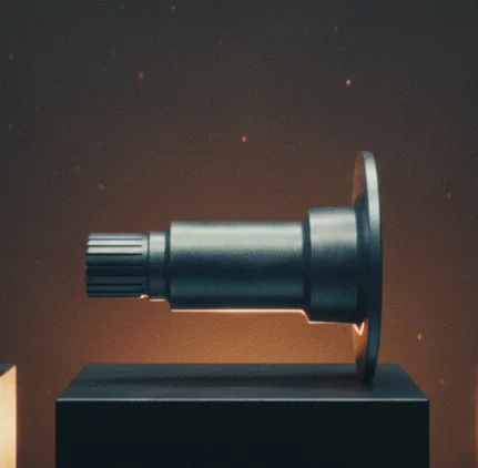 Kademeli işlenmiş dövme şaft